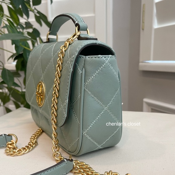 Tory Burch Willa Mini Top Handle Bag - Picture 6 of 11